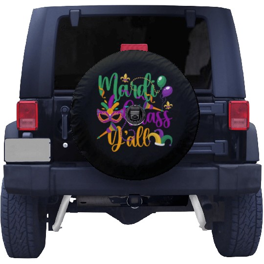 Carnival New Orleans Celebrate Tuesday Spare Tire Covers