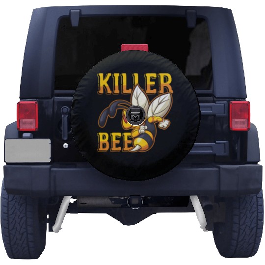 Awesome Killer Bee Hornet Yellowjacket Honeybee Spare Tire Covers