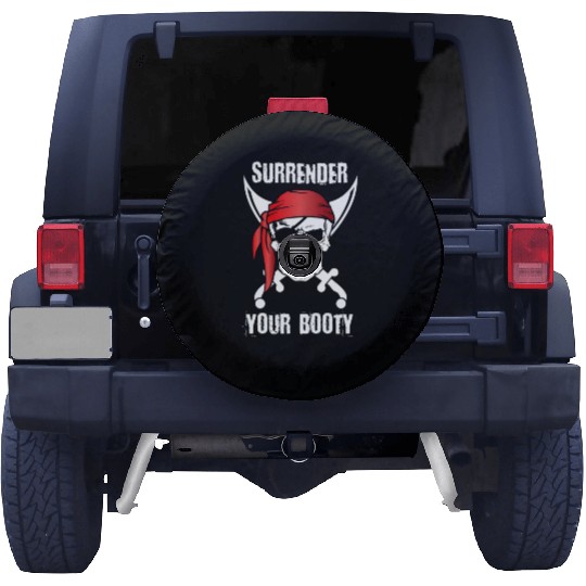 Surrender Your Booty Pirate ull T Spare Tire Covers