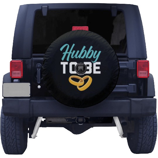 Bride And Groom Wedding Day Marriage Just Married Spare Tire Covers