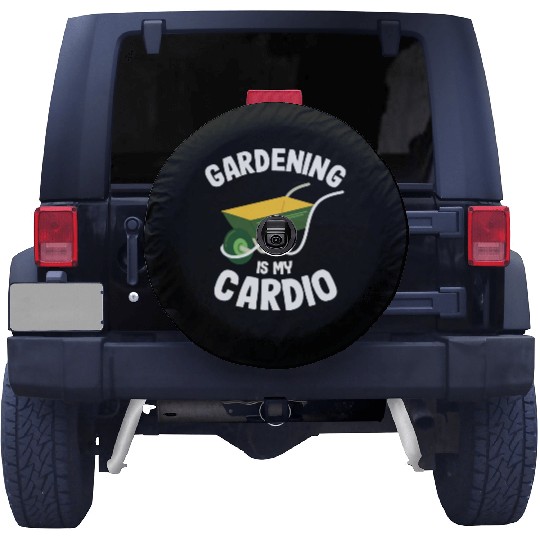 Gardening Is My Cardio Gardener Gift Plants Lover Spare Tire Covers