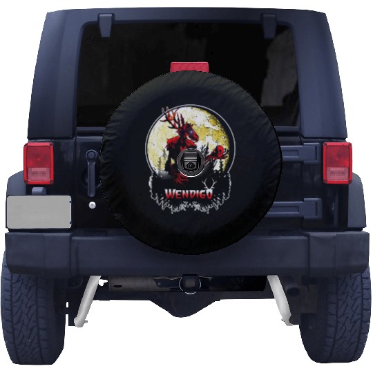 Wendigo New Monster inwalker Cryptid Evil Spare Tire Covers