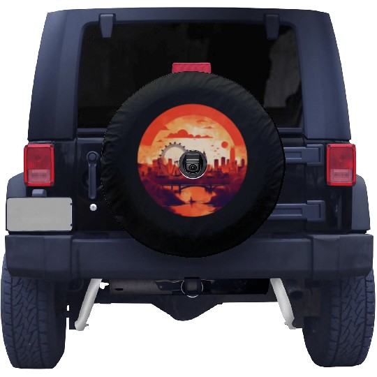 London Skyline Spare Tire Covers