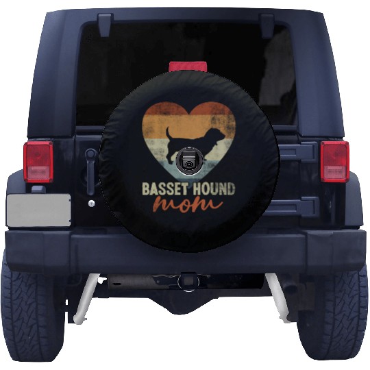 Basset Hound Mom Dog Mother'S Day Spare Tire Covers