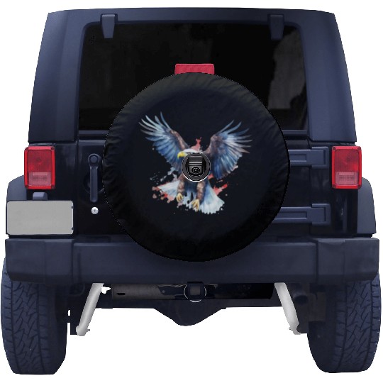 Eagle 4Th July Independent Day Spare Tire Covers