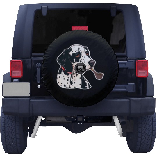 Dalmatian Tabacco Spare Tire Covers