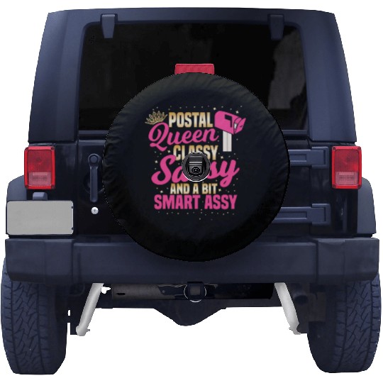 Mail Lady Rural Carrier Postal Worker Post Office Spare Tire Covers