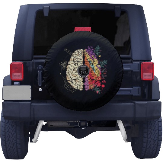 Logical Human Brain Spare Tire Covers