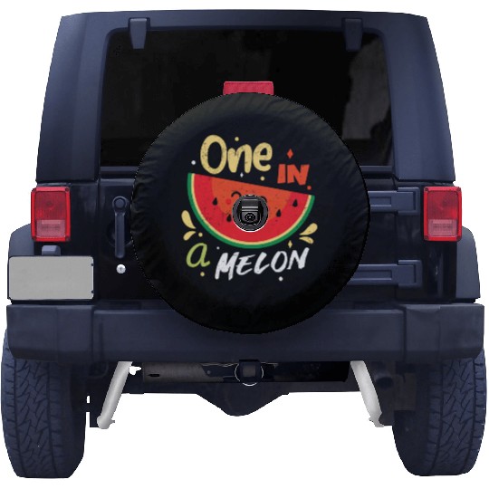 One In A Melon Watermelon Fruitarian Summer Fruit Spare Tire Covers