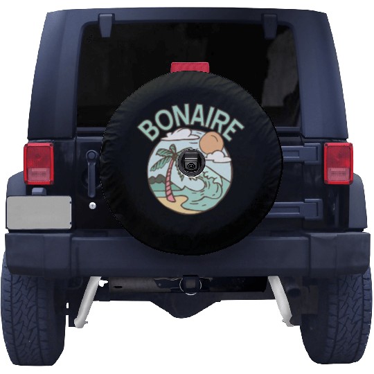 Bonaire Travel Tropical Beach Vacation Spare Tire Covers