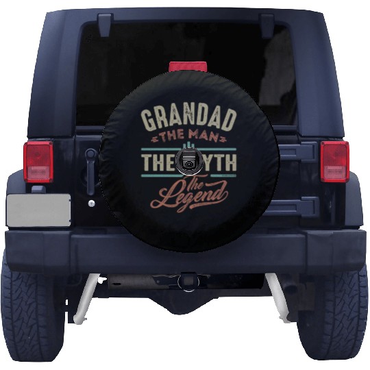 Grandad The Legend Spare Tire Covers
