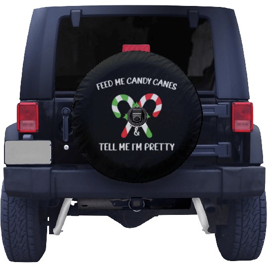 Feed Me Candy Canes And Tell Me Im Pretty Spare Tire Covers