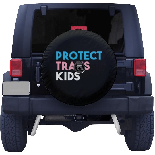 Protect Trans Transgender Pride Spare Tire Covers