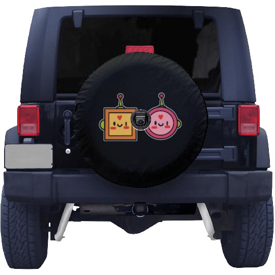 Kawaii Robot Japanese Gift Spare Tire Covers