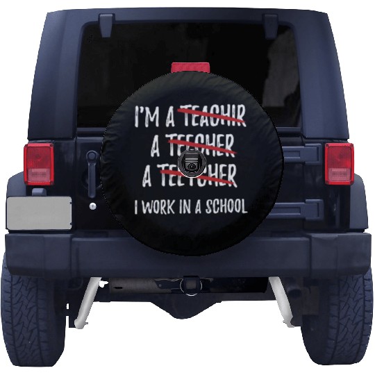 Funny Grammar S For English Teacher Back To School Spare Tire Covers