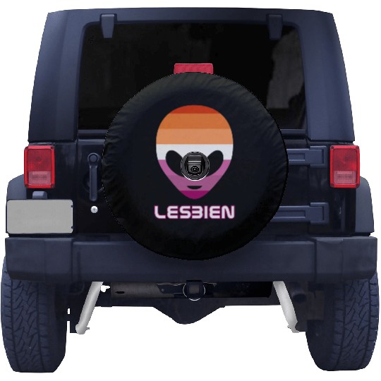 Lesbien aka lesbian alien Spare Tire Covers