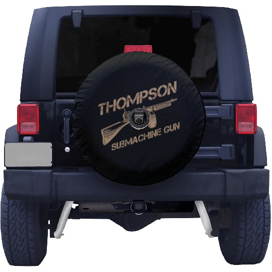 Thompson Submachine Gun | World War 2 Weapon Spare Tire Covers