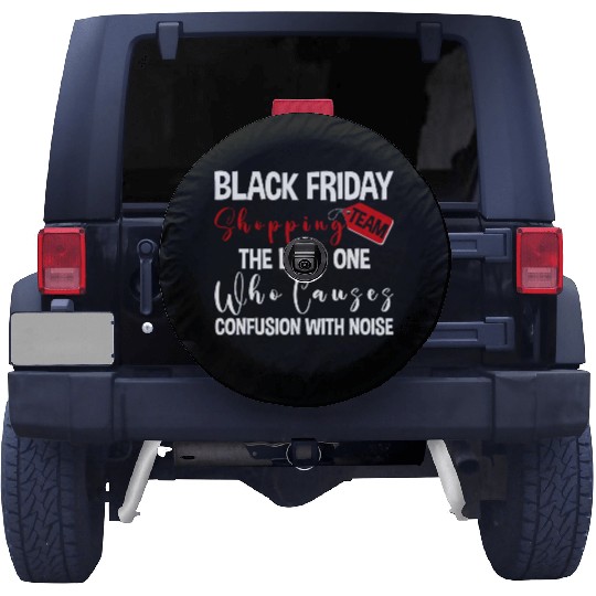 Black Friday Shopping Team 2 Spare Tire Covers