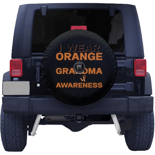I Wear Orange For My Grandma Multiples Sclerosis Spare Tire Covers