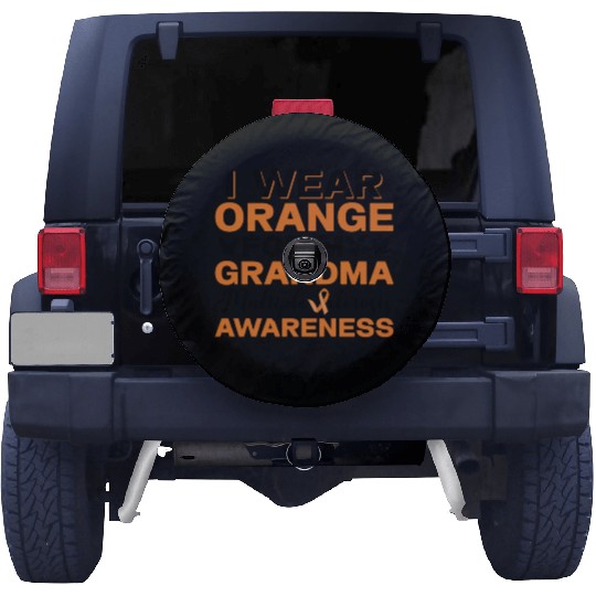 I Wear Orange For My Grandma Multiples Sclerosis Spare Tire Covers