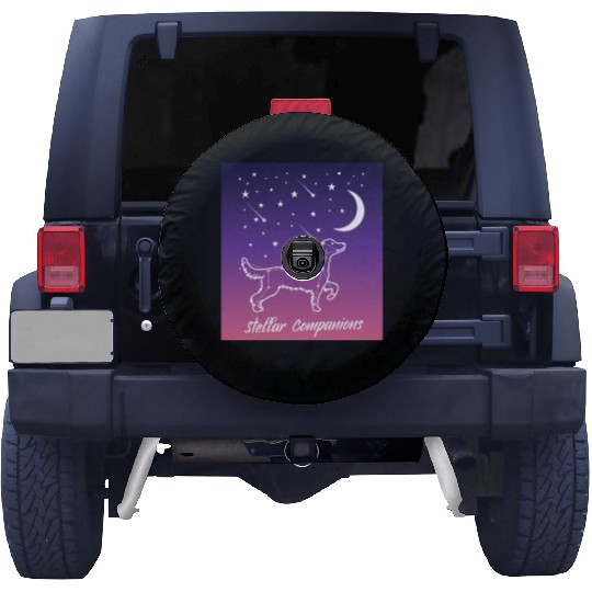 Canine Constellations Golden Retriever Companion Spare Tire Covers
