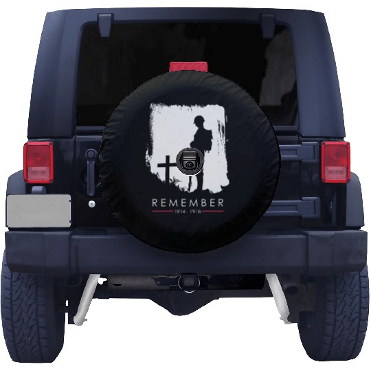 Remember 1914 - 1918 WW1 Veteran Spare Tire Covers