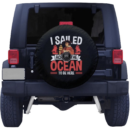 Christopher Columbus Italian American Columbus Day Spare Tire Covers