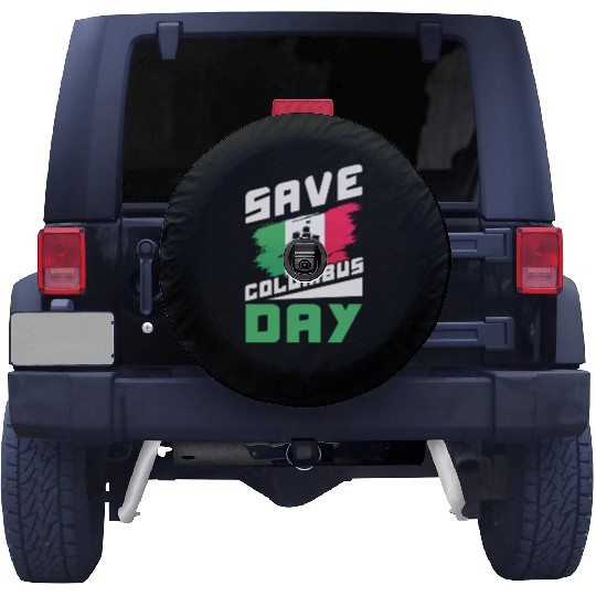 Christopher Columbus Italian American Columbus Day Spare Tire Covers