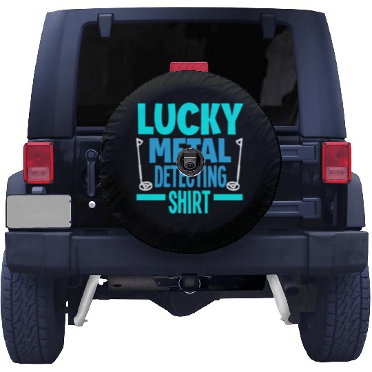 Lucky Metal Detecting Detectorist Metal Detecting Spare Tire Covers