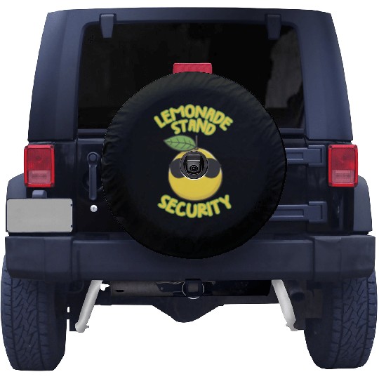 Lemonade Stand Security Cute Lemon Summer Spare Tire Covers