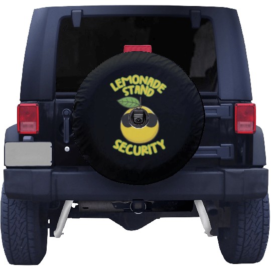 Lemonade Stand Security Cute Lemon Summer Spare Tire Covers