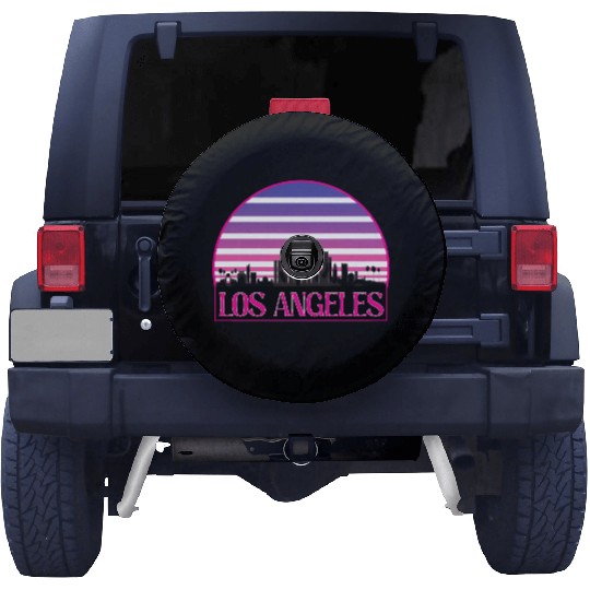LOSANGELES CIRCLE striped Spare Tire Covers