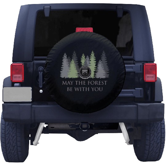 May The Forest Be With You Spare Tire Covers