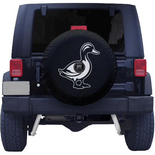 Duck Bird Nature Pond Spare Tire Covers