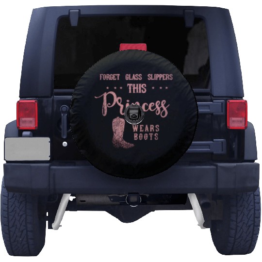 Cowboy Boot Horseback Riding Cowgirl Cow Spare Tire Covers