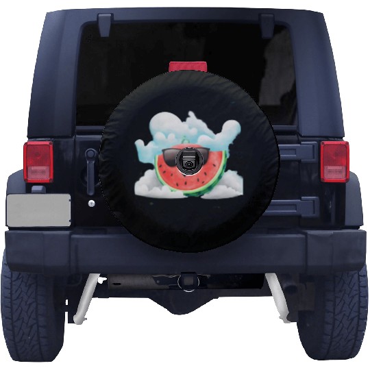 Cute Watermelon Party Summer Melon Fruit Spare Tire Covers