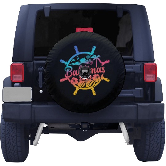Bahamas Cruise 2023 Family Friends Group Vacation Spare Tire Covers