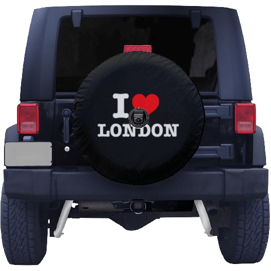 London I Love London I Heart London Spare Tire Covers