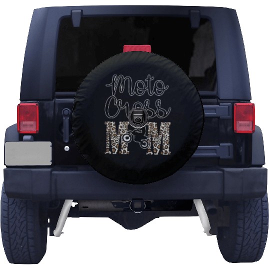 Moto X Motocross Mama Mom Racing Dirtbike Race Day Spare Tire Covers