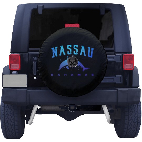 sau Bahamas Beach Snorkel Scuba Diving Dolphin Spare Tire Covers