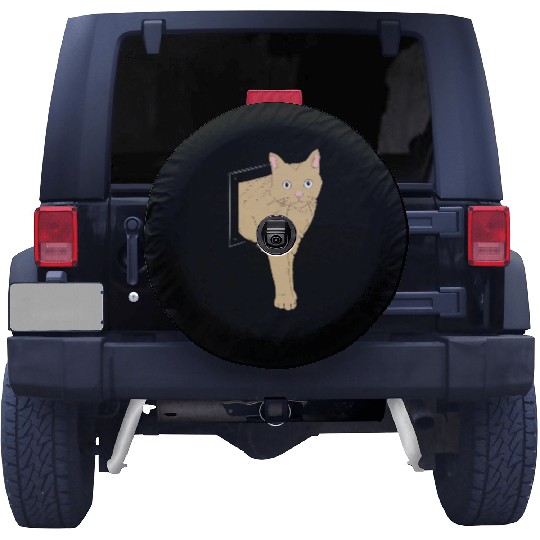 Yellow Cat Spare Tire Covers