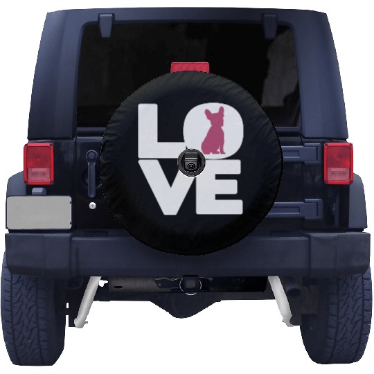 French Bulldog Mom Lover Funny Cute Frenchie Spare Tire Covers
