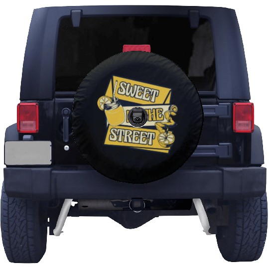 Sweet In The Street Lemon Juice Business Lemonade Spare Tire Covers