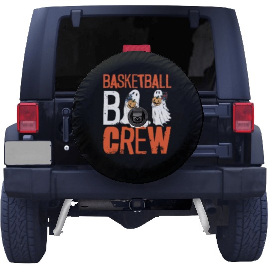 Basketball Halloween Trick Or Treat Spooky Baller Spare Tire Covers
