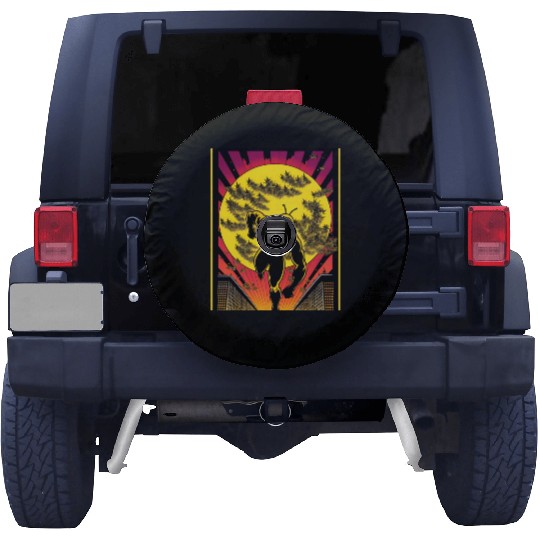 Cosmic Portal: NYC Bee Siege Spare Tire Covers