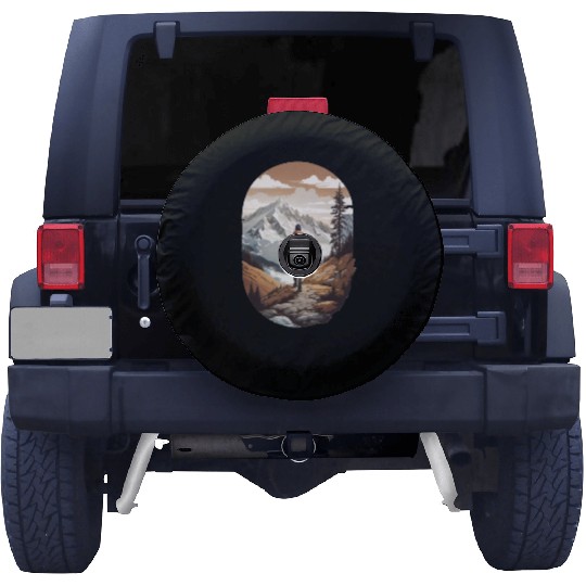 Adventure in the mountains Spare Tire Covers