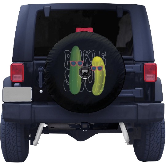 Pickle Slut Pickle Slut Who Loves Pickles Spare Tire Covers
