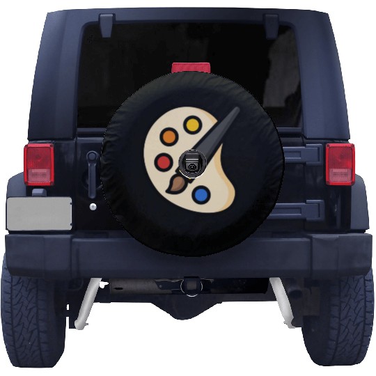 palette painting Spare Tire Covers
