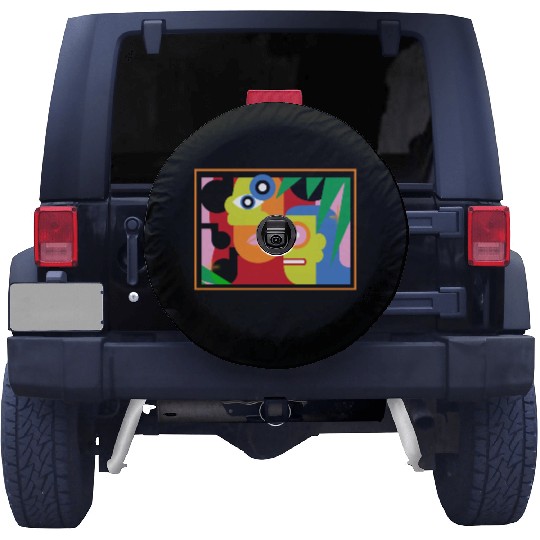 graphic design art Spare Tire Covers