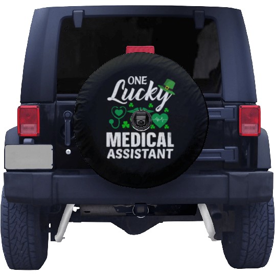 St Patrick'S Day Lucky Medical Assistant Spare Tire Covers